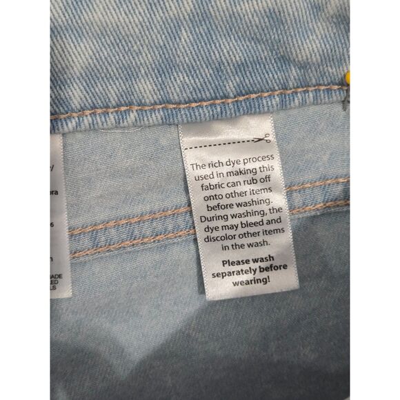 Time & Tru Acid Wash Jeans Women 18R 5 Pocket Cotton Blend Straight Leg - Picture 6 of 6